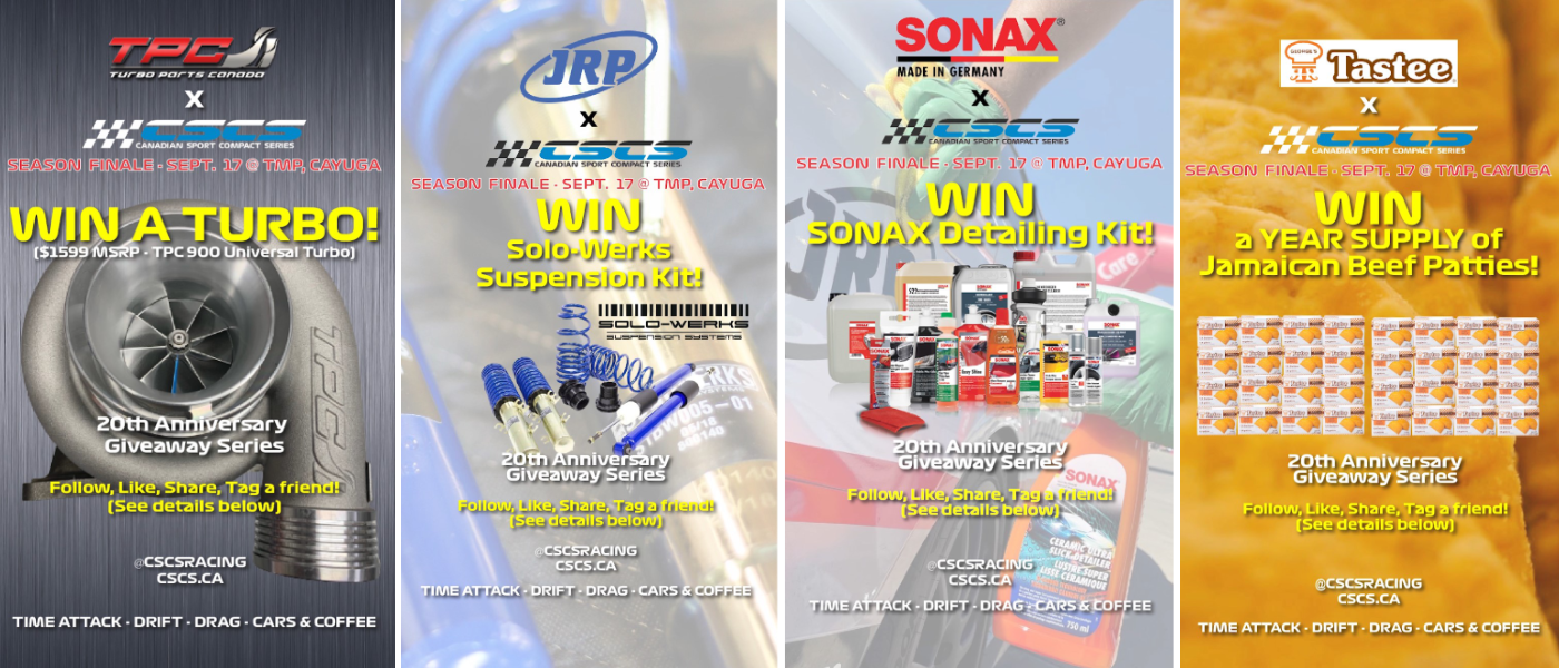 20th Anniversary CSCS Season Finale - Giveaway Series Prizes - Slide 3