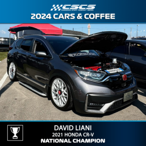 2024 CARS & COFFEE - DAVID LIANI - 2021 HONDA CR-V - BEST OF SHOW