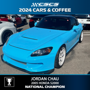 2024 CARS & COFFEE - JORDAN CHAU - 2005 HONDA S2000 - BEST OF SHOW