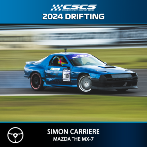 2024 DRIFT - SIMON CARRIERE- MAZDA THE MX-7