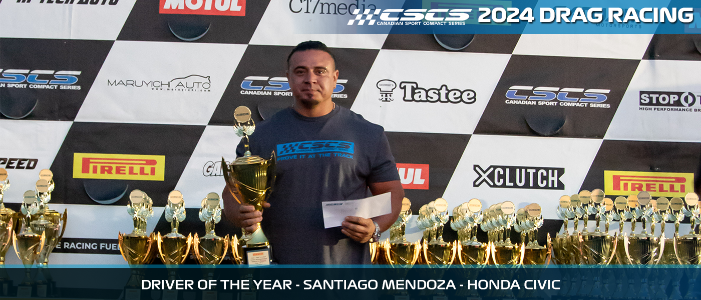 2024 DRAG RACING - DRIVER OF THE YEAR - SANTIAGO MENDOZA