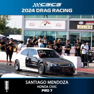 2024 DRAG RACING - SANTIAGO MENDOZA - PRO 7