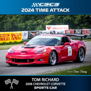 2024 TIME ATTACK - TOM RICHARD – 2008 CHEVROLET CORVETTE - SPORTS CAR