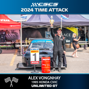 2024 TIME ATTACK - ALEX VONGNHAY – 1995 HONDA CIVIC - UNLIMITED GT