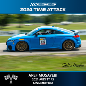 2024 TIME ATTACK - AREF MOSAYEBI – 2021 AUDI TT RS - UNLIMITED