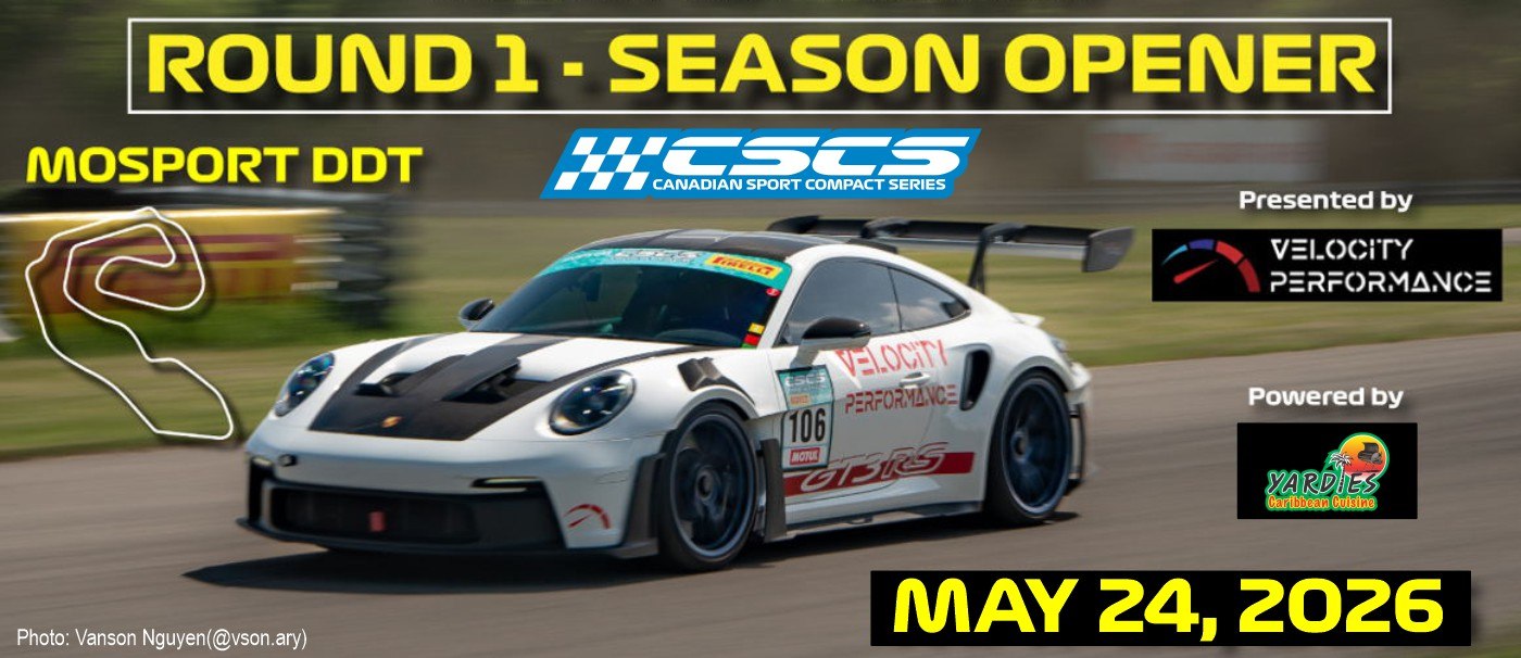 Season Opener - Round 1 - May 24, 2026 @ Mosport DDT